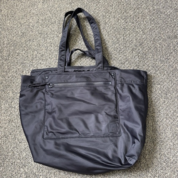 Madewell Handbags - Madewell The MWL Resourced Tote Bag Black Shoulder Weekender Poly